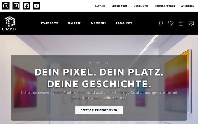 Screenshot of limpix.com