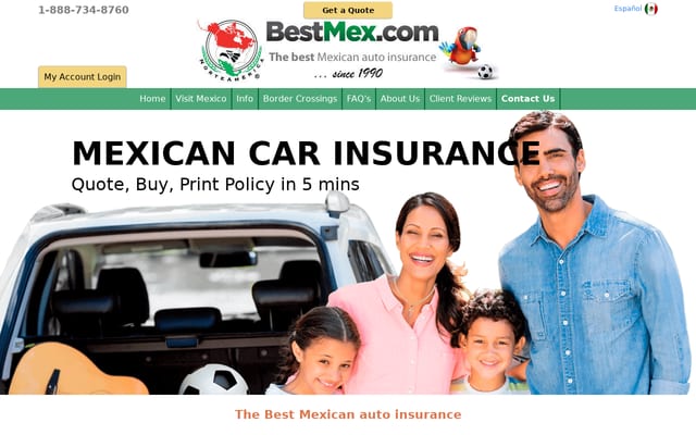 Screenshot of bestmex.com
