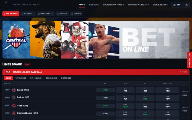 Screenshot of lacentralrd.com