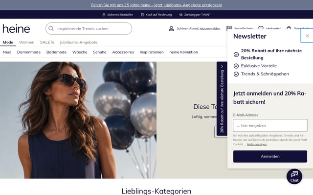 Screenshot of veillon.ch