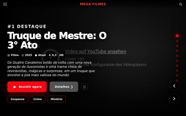 Screenshot of oneflix.one