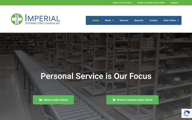 Screenshot of idci.ca