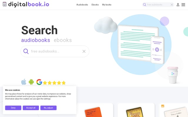 Screenshot of librophile.com