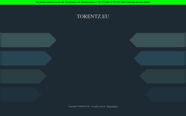 Screenshot of torentz.eu