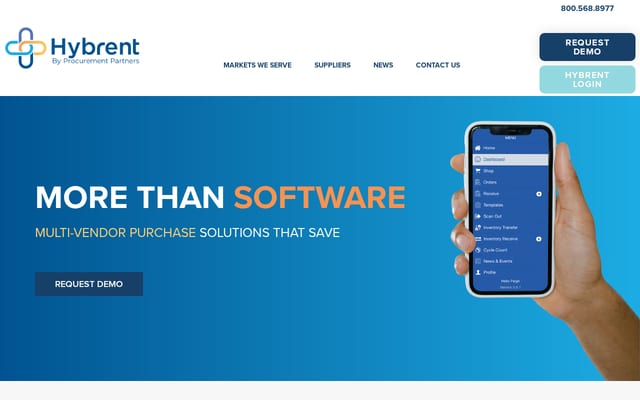 Screenshot of hybrent.com