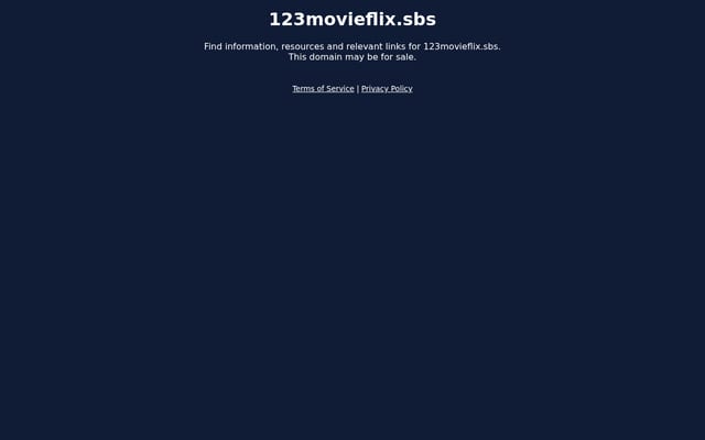 Screenshot of 123movieflix.sbs