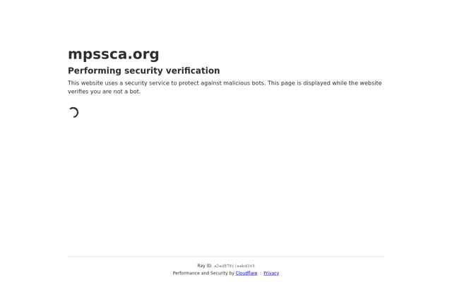 Screenshot of mpssca.org