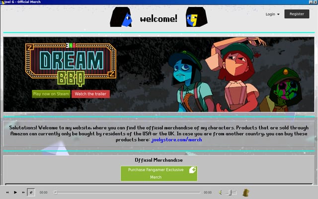 Screenshot of joelgc.com