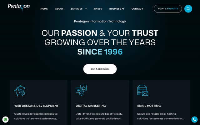 Screenshot of pentame.com